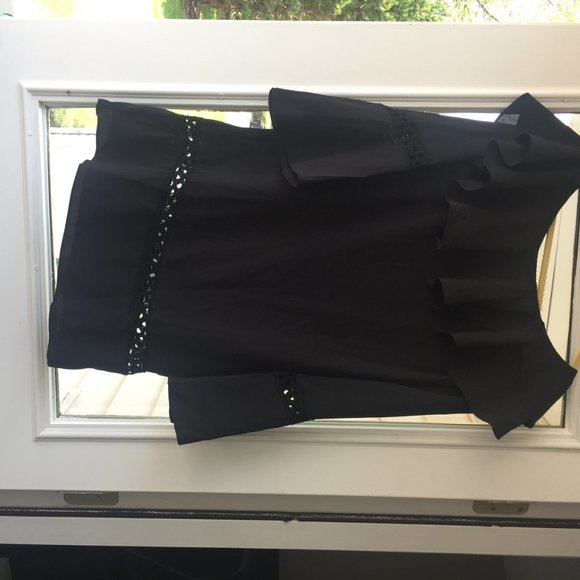 Walter Baker NWT Black Dress, Size 4 (Graham) - Picture 8 of 10